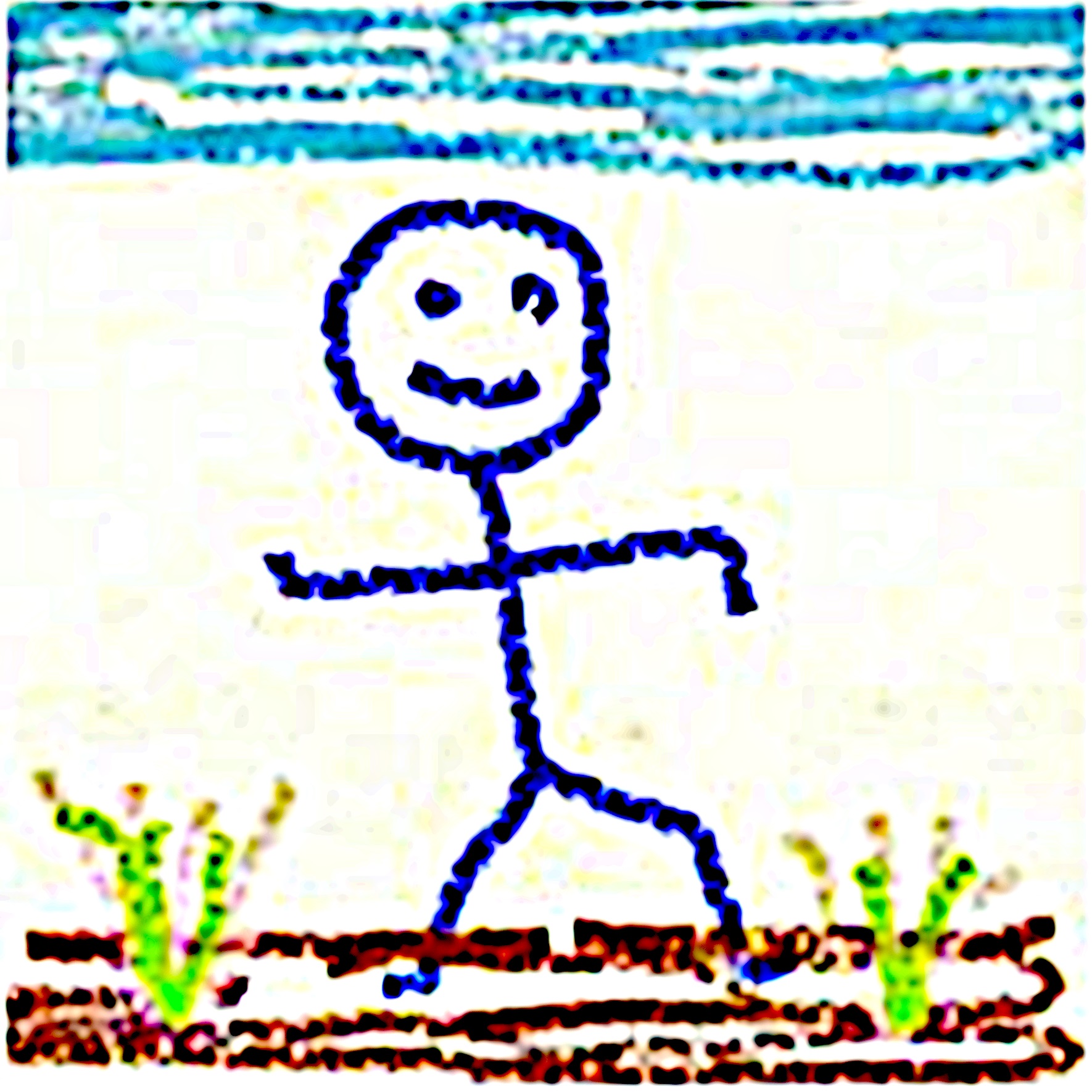 Boy in Swamp