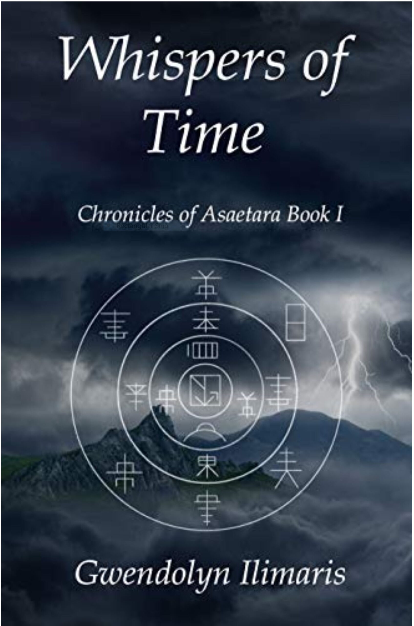 Whispers of Time, front cover of book